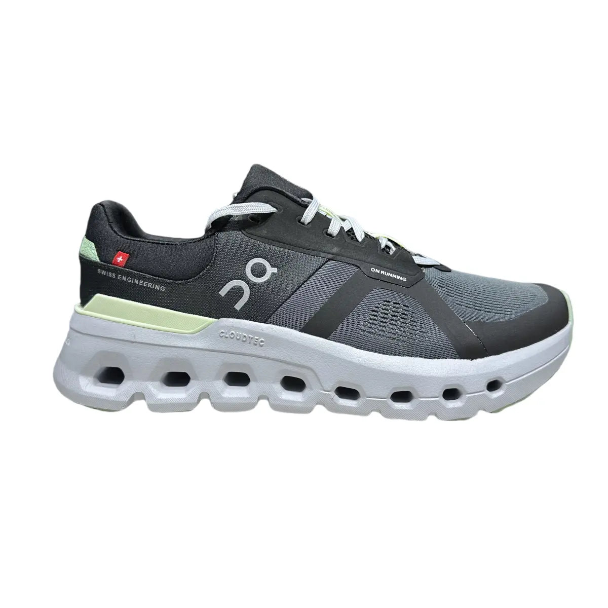 On Cloudrunner 2 Men's Dark Gray-Lima Green