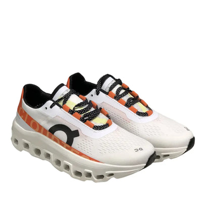 Men's Cloudmonster White/Orange Peel
