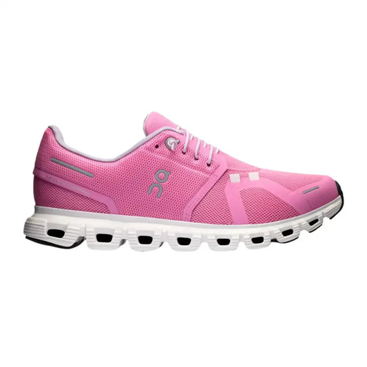 On Cloud 6  Men's Ivory  Raspberry White