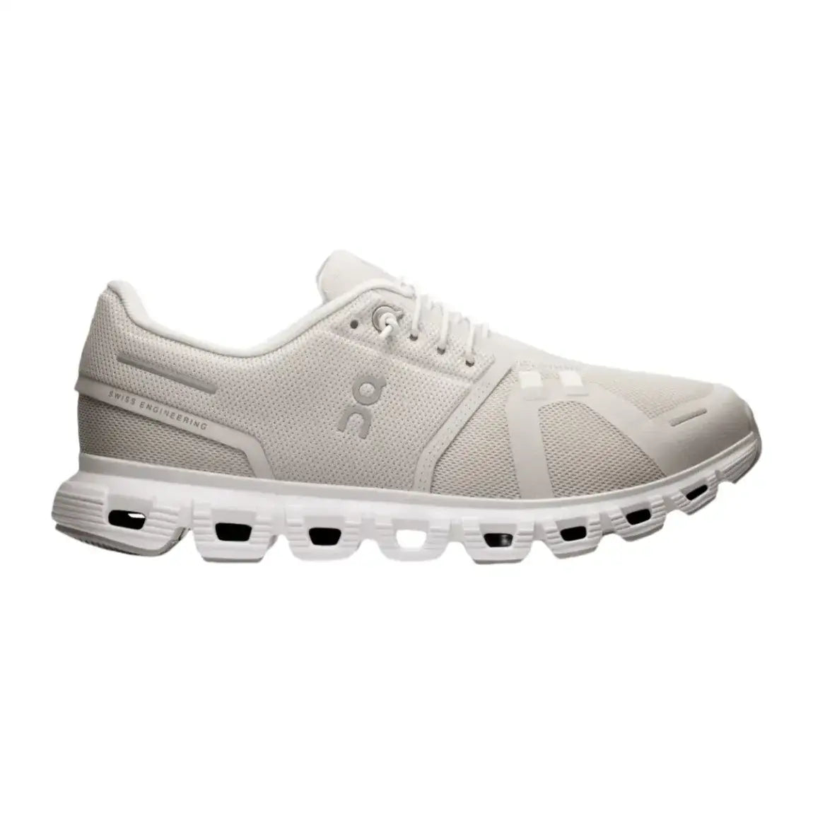 On Cloud 6  Women's Pearl White