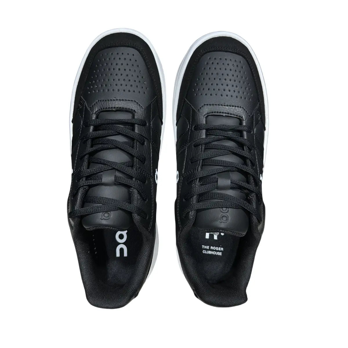 On THE ROGER Clubhouse 3 Men's Black/White