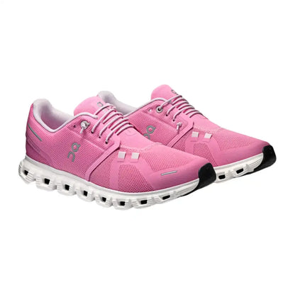 On Cloud 6  Men's Ivory  Raspberry White