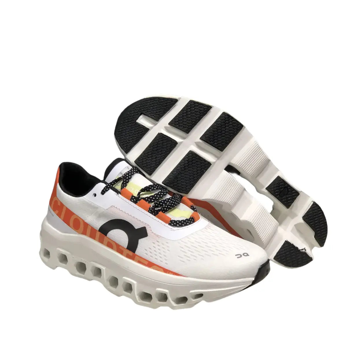 Men's Cloudmonster White/Orange Peel