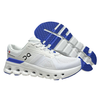 On Cloudrunner 2  Women's White-Blue