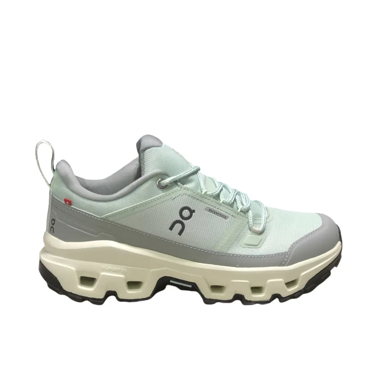 On Cloudrock Low WP  Women's Alpine Mint