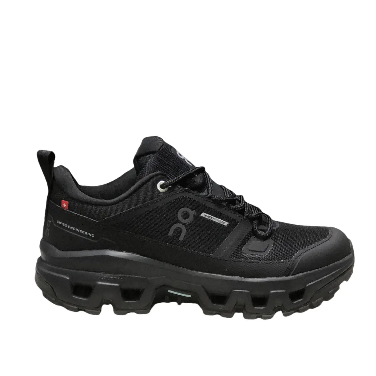 On Cloudrock Low WP  Men's Engine Black