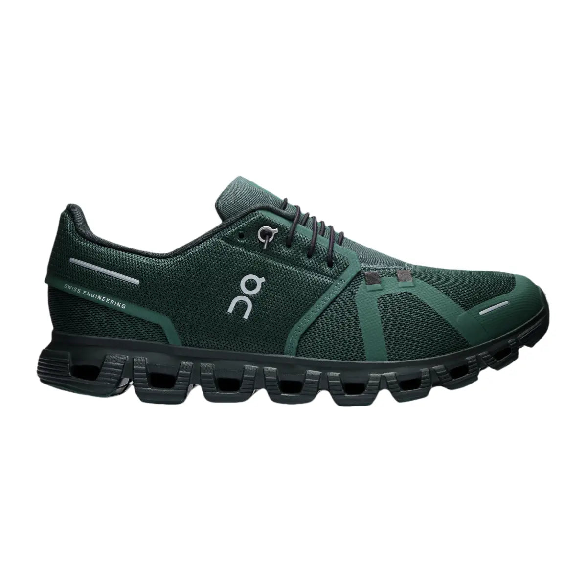 On Cloud 6  Men's Evergreen  Black