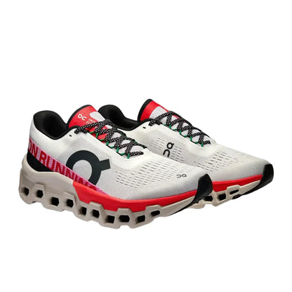 On Cloudmonster 2 Men's's Ivory Red