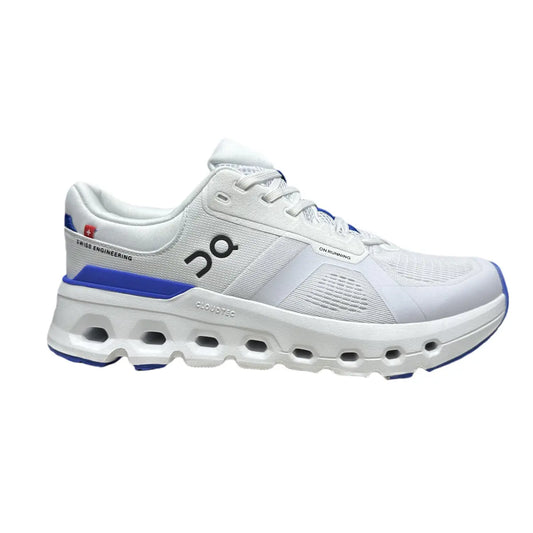 On Cloudrunner 2  Women's White-Blue