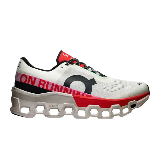 On Cloudmonster 2 Women's Ivory Red