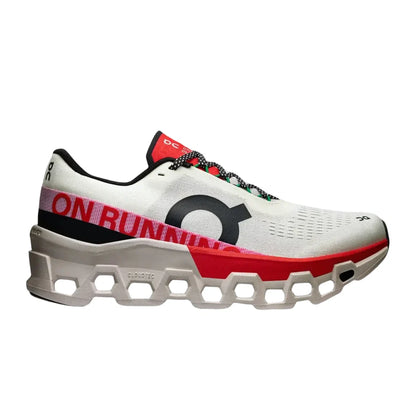 On Cloudmonster 2 Men's's Ivory Red