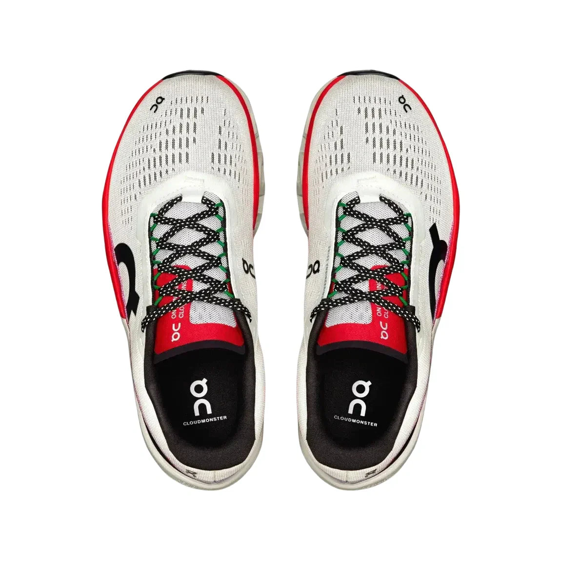 On Cloudmonster 2 Men's's Ivory Red