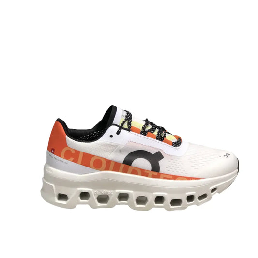 Women's Cloudmonster White/Orange Peel