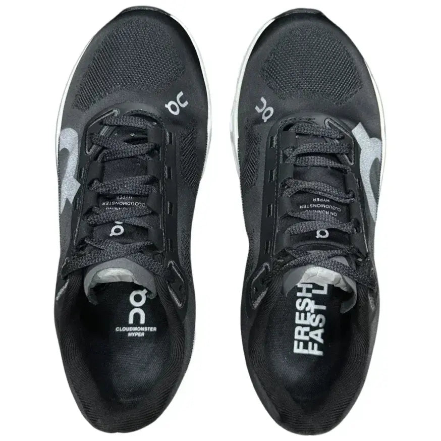 On Cloudmonster Hype  Women's Black White